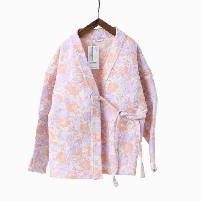 Dailybrat<br>Flower jacquard kimono rosy<br>フラワージャガードキモノ